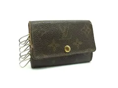 LOUIS VUITTON ルイヴィトン M62630 モノグラム ミュルティクレ6 6連 キーケース 鍵入れ メンズ レディース ブラウン系 DI7954