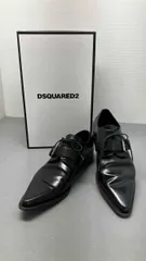 ★ DSQUARED2 ディースクエアード ビジネスシューズ 箱付き サイズ42(26.5cm) ブラック 通年