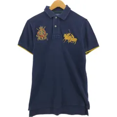 古着 ラルフローレン Ralph Lauren POLO by Ralph Lauren CUSTOM FIT 半袖 ポロシャツ メンズM相当/eaa554645