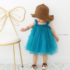 ベビー服 ワンピース ドレス チュールワンピース ベビードレス ベビー服 女の子 チュール セレモニードレス お宮参り 新生児 フォーマル 結婚式 赤ちゃん 誕生日 入園式 子供服 ZdPm999