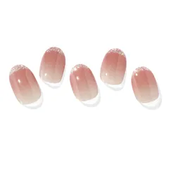 ND-432 新品 オホーラ「N Sugar French」シュガーフレンチ 30枚 ohora ジェルネイルシール 付け爪 赤 レッド ピンク