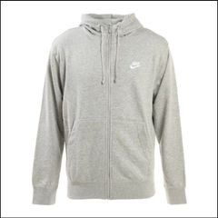 ナイキ NIKE クラブ フレンチテリー フルジップ フーディ パーカー スウェット ジャケット トップ 練習 カジュアルウェア スポーツウェア グレーBV2649-063