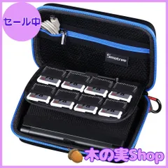 【大安売り】Smatree ニンテンドー(New 2DS LL/New3DS/New3DSLL/3DS/3DSLL/DSi)及びGPD WIN対応収納ケース(ブルー)