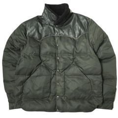 RRL ダブルアールエル 24AW シアリングカラー レザーヨークジャケット 782943880001 L BLACK Double RL 中綿 ダウンジャケット アウター g21867