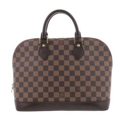 【中古】 LOUIS VUITTON （ルイヴィトン） ｱﾙﾏ バッグ ハンドバッグ Damier Ebene Brown N51131 used:B
