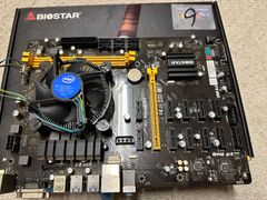 BIOSTAR　TB250 BTC PRO　CPU付き　9