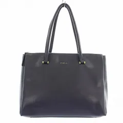 【美品】フルラ ロータス トートバッグ ビジネスバッグ レザー 黒 手提げ フルラ ロータス トートバッグ ビジネスバッグ レザー 黒 手提げ