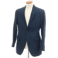 【中古】エトロ ETRO リネン テーラードジャケット ネイビー系【サイズ46】【メンズ】のサムネイル