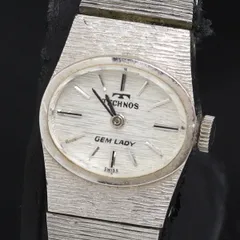 未使用品 TECHNOS テクノス スイス製 ジェムレディー 高級手巻時計 2025年最新】テクノス gem lady 時計の人気アイテム - メルカリ