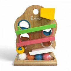 ★未使用★ Edute エデュテ 知育玩具 木製 LABYシリーズ ツリースロープ LA-003 BTK705286相