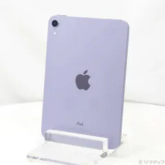 〔中古品〕 iPad mini 第6世代 64GB パープル 3J366J／A Wi-Fi【276】