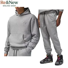 NIKE ジョーダン ブルックリン フリース メンズ プルオーバー 上下セット メンズ XL (身長180-190㎝) スウェット セットアップ 起毛 国内正規品