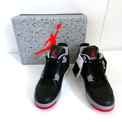 03w20477【タグ/箱付き美品】 Nike Air Jordan 4 Retro Bred Reimagined ナイキ エアジョーダン4 レトロ ブレッド リイマジンド  27.0cm メンズ  スニーカー  FV5029-006