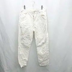 ◇ Θ GLOBAL WORK グローバルワーク デニムパンツ サイズL ホワイト系 レディース E  【1502030018820】