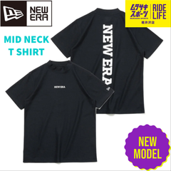 【ムラスポ公式】NEWERA　ミッドネックTシャツ　VERTICAL（ネイビー）　14109048　ゴルフ　ゴルフウェア