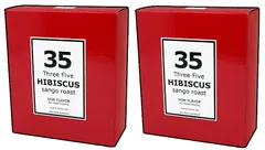 35COFFEE ハイビスカスティー 沖縄 サンゴ焙煎 テトラバッグ 2箱（10パック） ノンカフェイン
