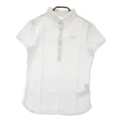 サイズ：S CALLAWAY キャロウェイ  半袖ポロシャツ  ホワイト系 [240101413404] ゴルフウェア レディース ストスト