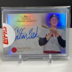 2014 Topps Tribute カールトン・フィスク 直筆サインカード★Carlton Fisk /99