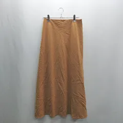 ◇ ⊇ ◎●未使用● Sonny Label URBAN RESEARCH ロング丈 フレア スカート サイズ38 キャメル レディース E  【1408220049424】