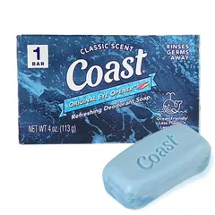 1個パック 石鹸 コースト パシフィックフォース クラシックの香り 113g COAST デオドラント石鹸 石けん 乾燥肌用  アメリカ製 アメリカ雑貨のサムネイル