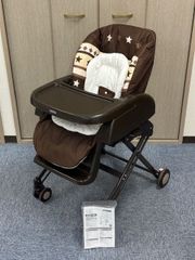 クリーニング済 ☆未使用に近い☆ アップリカ ハイローチェア