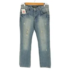 ステューシー Stussy rough rugged denim ダメージデニム レディース JPN：XS のサムネイル