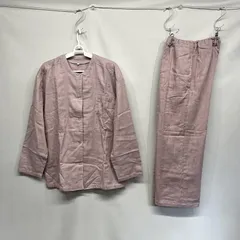 レディース パジャマ パンツ アンティークピンク 2点セット L☆CTR-5☆