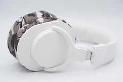 audio-technica ATH-M20xBT のイヤーパッドの保護・修理に mimimamo スーパーストレッチ・ヘッドホンカバー （サイズ：L、色：シティ、型番：MHC-002-CC）