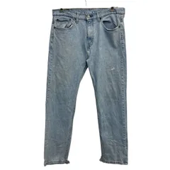 Levi's 505 デニムパンツ W36 ライトブルー リーバイス ジップアップ メキシコ製 アメカジ ジーンズ 古着卸 アメリカ仕入 2508-415