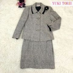 YUKI TORII ユキトリイ　絹混　フォーマルスカートスーツ　上下セット aRNUFqdrbQVqc7Qojrj7PD.jpg@jpg