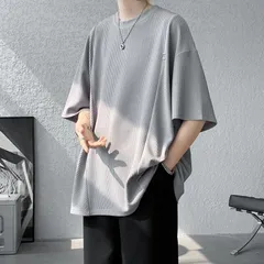 tシャツ メンズ 夏服 メンズ 半袖 五分袖 無地 大きいサイズ ゆったり シンプル オシャレ かっこいい カジュアル おしゃれ ビッグ シルエット 柔らかい肌触り クルーネック トップスxinxuan02