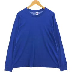 古着 90年代 ラッセル Russell ロングTシャツ ロンT USA製 メンズXL相当 ヴィンテージ/eaa546316