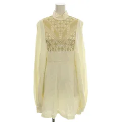 希少✨ジャンバティスタヴァリ 総刺繍 ひざ丈ワンピース イタリヤ ドレス ピンク 2025年最新】Giambattista Valli レディース ひざ丈ワンピースの