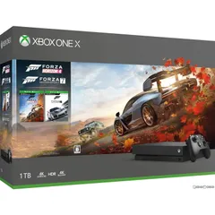 (本体)(ソフト無し)Xbox One X 1TB(Forza Horizon 4/Forza Motorsport 7(フォルツァ ホライゾン 4/フォルツァ モータースポーツ 7) 同梱版)(CYV-00062) 日本マイクロソフト