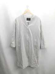 ◇ ⊇ Simplicite サンプリシテ 長袖 チェスターコート サイズ表記なし グレー レディース E  【1502180032998】