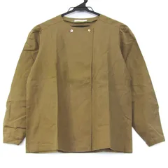 コルディア ブラウス シャツ 長袖 リネン混 ブランド トップス レディース 9サイズ カーキ CORDIER 【中古】のサムネイル