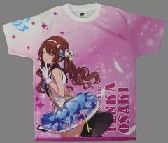 [중고] 의류 오사키 甜花(2ndLIVE ver.) 공식 풀 그래픽 티셔츠 핑크 S 사이즈 [THE IDOLM @ STER SHINY COLORS 2ndLIVE STEP INTO THE SUNSET SKY]