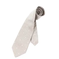 ヴィヴィアンウエストウッド Vivienne Westwood ネクタイ レギュラータイ シルク 絹 オーブロゴ 総柄 グレー /AH18 ■GY18