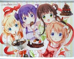 [중고] 태피스트리(대형) 코코아&리제&천야&샤로 B2 태피스트리 Sweet Cooking Time [주문은 토끼입니까? BLOOM 주문은 OIOI입니까? in 시부야 마루이]