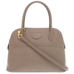 美品 セリーヌ オーストリッチ オレンジ ハンドバッグ 0497 CELINE  