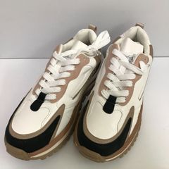 Blowfish Malibu　ブローフィッシュマリブ　レオ　厚底スニーカー　チャコール　24.5㎝　訳あり タのサムネイル