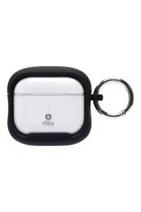 iFace Reflection AirPods 第3世代 専用 ポリカーボネート クリアケース (ブラック)【耐衝撃 airpods3ケース airpods 第3世代ケース カラビナ付き アイフェイス 韓国】 [ブラック]