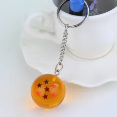 ドラゴンボール 水晶球 キーホルダー 7星 神龍 セブンスター 七星球セブンスターP_1