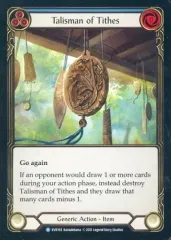 【中古】Flesh and Blood EVR192[R]：Talisman of Tithes