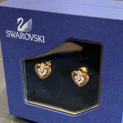 スワロフスキー SWAROVSKI イヤリング ハート型 箱付き レディース 女性用 アクセサリー かわいい おしゃれ