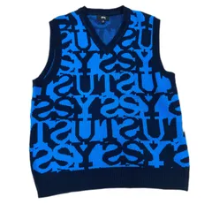 2024年最新】stussy sweater vestの人気アイテム - メルカリ