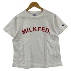 MILKFED. ミルクフェド Champion　半袖カットソー sizeＦ/白系 レディース