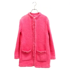 VALENTINO (ヴァレンチノ) TIMELESS TWEED タイムレスツイード コート ジャケット ピンク XB3CA6606U3 レディースのサムネイル