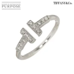 TIFFANY&Co. ティファニー Tワイヤー リング 指輪 ダイヤモンド