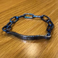 titanium Rainbow rock Chain チタンブレスレット バングル